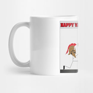 Spartan valentine´s Day Mug